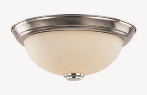 Trans Globe Lighting-70526-15 ROB-Mod Space - Three Light Flushmount   Rubbed Oil Bronze Finish with White Frosted Glass